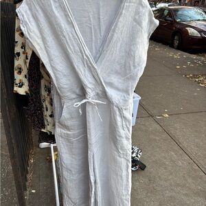 Light Gray Wrap Dress